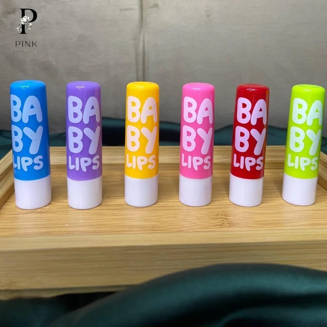 Pack of 4 Lips Moisturizing Lip Balm - Vibrant Colors
